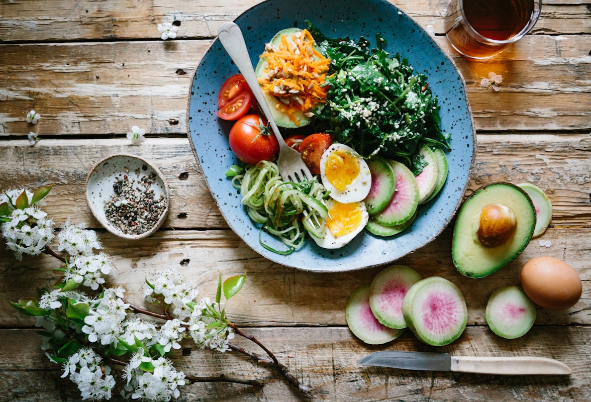 Metabolism nutrition guide visualization